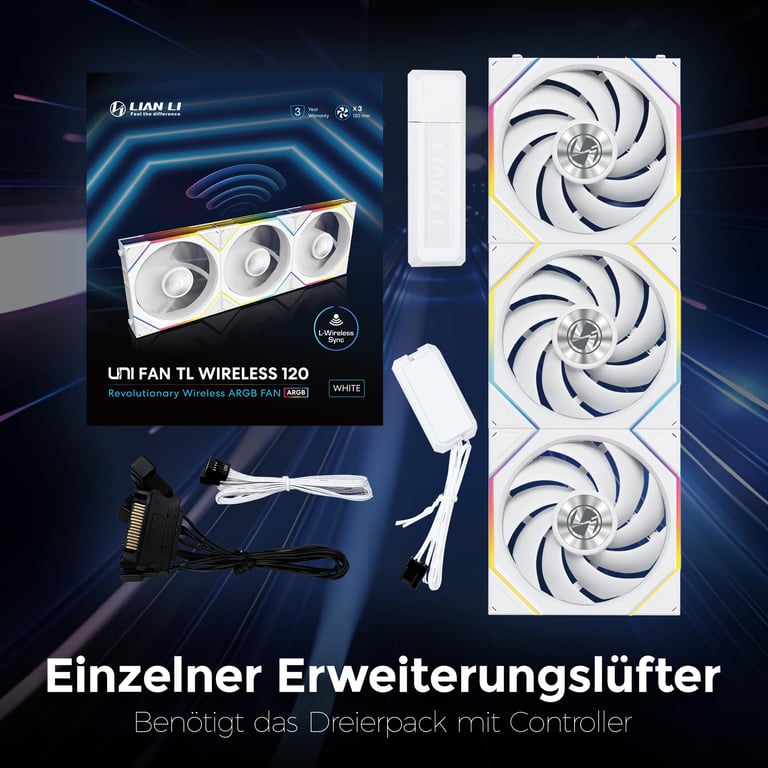 LIAN LI UNI FAN TL Sans fil ARGB PWM Neuf - vue 10