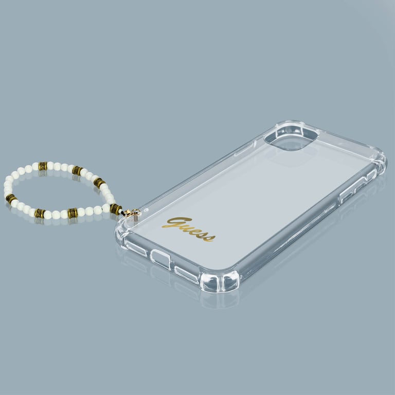 Coque de protection Guess iPhone 1212 Pro Antichoc Bracelet perles - vue 3