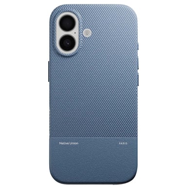 Native Union Funda para iPhone 17 MagSafe Antichoque Serie Texturizada ReClassic Azul