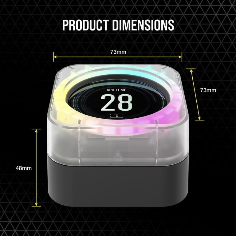 Corsair Kit de mise à niveau pour Corsair ELITE LCD Display - vue 5