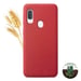 Coque silicone unie Biodégradable Rouge compatible Samsung Galaxy A40