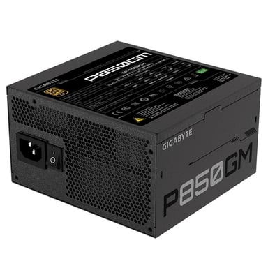 Gigabyte P850GM - 850 W - 100 - 240 V - 50 - 60 Hz - 12 A - 6 A - Actif