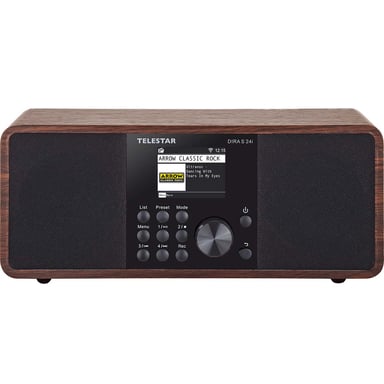 Radio stereo multifunzione DAB+ / FM / Internet / Bluetooth DIRA S 24i in legno