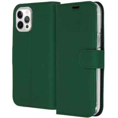 Accezz Étui de télephone Wallet pour Apple iPhone 12 Pro Max - Vert