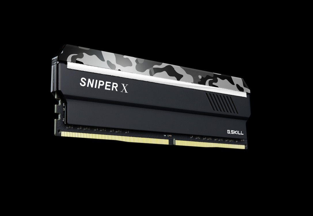 G.Skill SNIPER X Series Urban Camo DDR4 kit : 2 x 8 Go DIMM 288 broches 3200 MHz / PC4 25600 CL16 1.35 V mémoire sans tampon non ECC urbain - vue 3