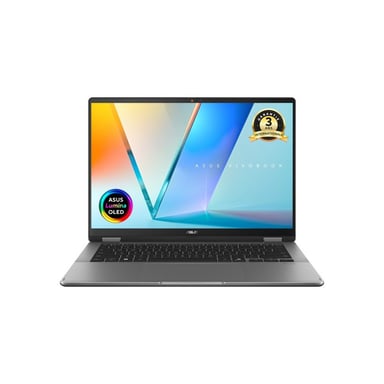 Ordinateur portable convertible Asus VivoBook 14 Flip OLED TP3407 14'' Core Ultra 7 32Go 1To SSD tactile Gris foncé