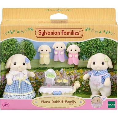 Figurine Sylvanian Famiglie La famiglia Lapin Bélier