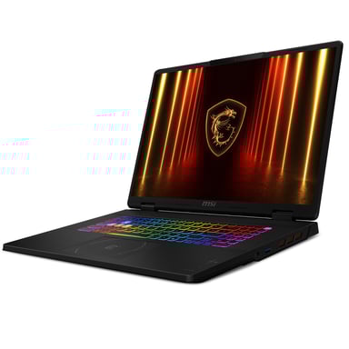 MSI Crosshair 18 HX AI A2XWFKG-007FR Dragon Station Intel Core Ultra 7 255HX Ordinateur portable 45,7 cm (18'') Quad HD+ 32 Go DDR5-SDRAM 1 To SSD NVIDIA GeForce RTX 5060 Wi-Fi 6E (802.11ax) Windows 11 Pro Noir