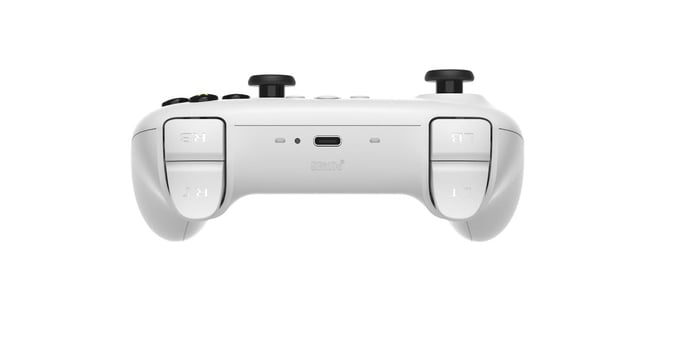 8Bitdo Ultimate 2.4Ghz Wireless Controller para Windows PC, Android y Raspberry pi - Blanco
