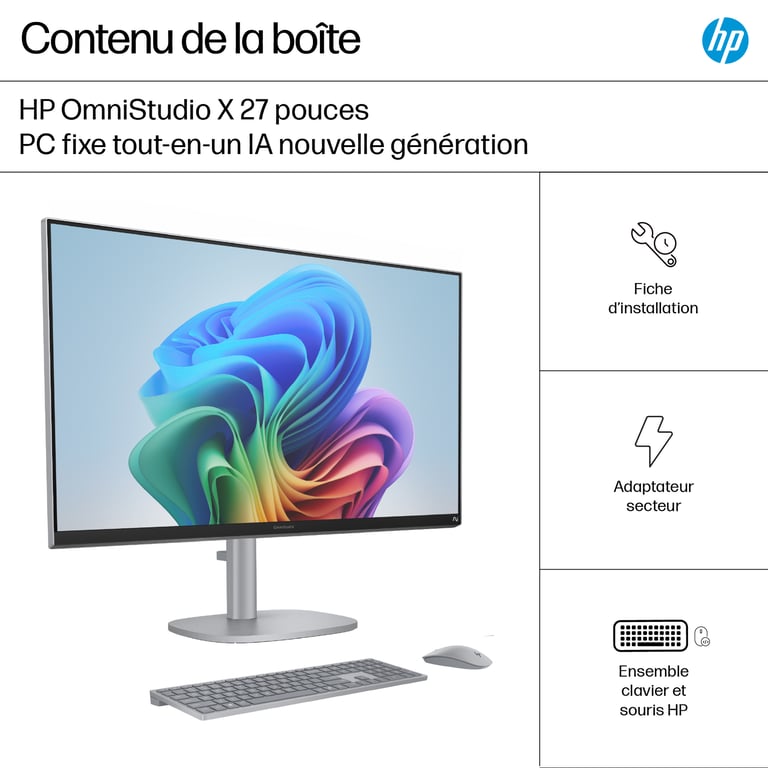 OmniStudio X 27 cs1011nf 27 Ecran 4K UHD Intel Core Ultra 7 RAM SSD Météore - vue 6