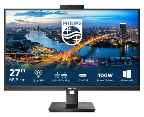 Philips B Line 276B1JH/00 PC a schermo piatto 68,6 cm (27'') 2560 x 1440 pixel Quad HD LCD Nero