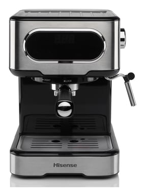 Hisense HESCM15DBK machine à café Manuel Machine à expresso 1,5 L