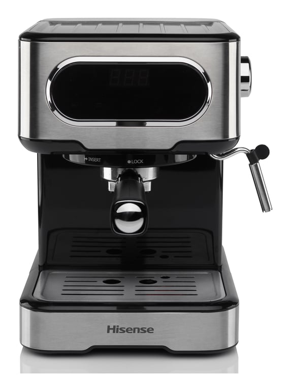 Hisense HESCM15DBK machine à café Manuel Machine à expresso 1 5 Neuf