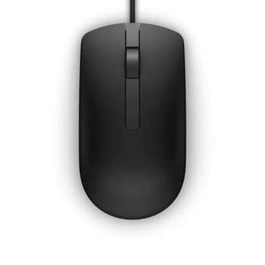 DELL MS116 ratón Oficina Ambidextro USB tipo A Óptico 1000 DPI