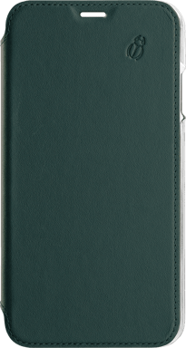 Custodia per iPhone 6/7/8/SE(2022) premium in pelle con retro Cristal