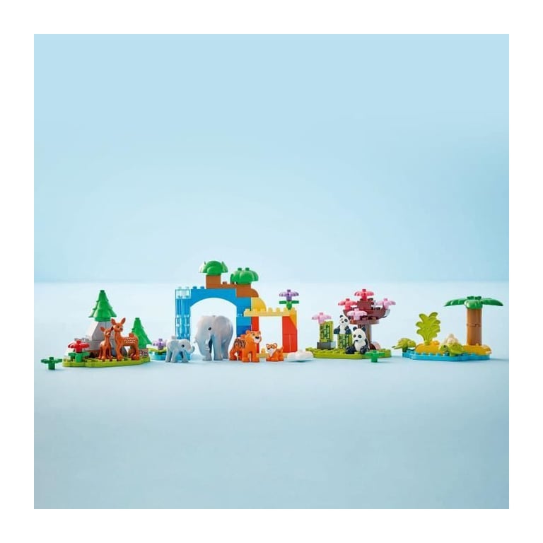 Lego Duplo Ma Ville Familles D'animaux Sauvages 3 en 1 10446 Lego La Boite - vue 5