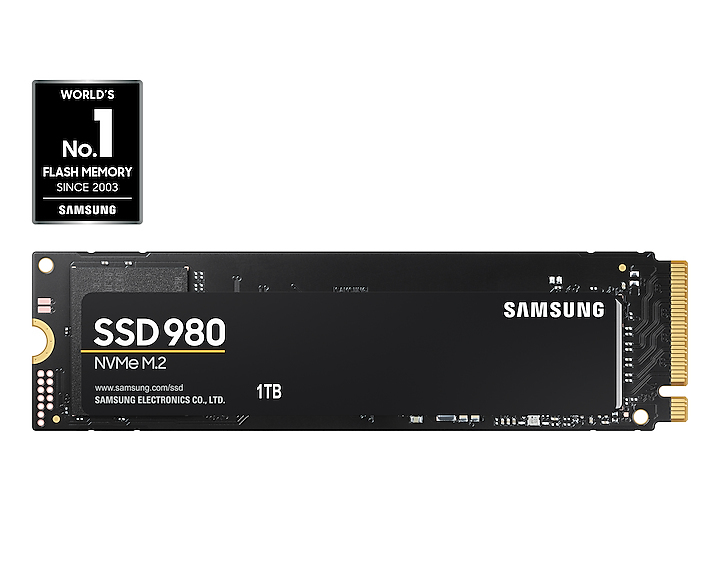 SAMSUNG - SSD interna - 980 - 1Tb - M.2 NVMe (MZ-V8V1T0BW)