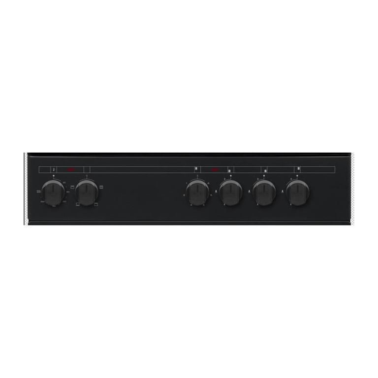 Cuisinière mixte CONTINENTAL EDISON CECM60FCB 3 feux gaz + 1 électrique L59 8 x P61 xH83 cm - vue 5