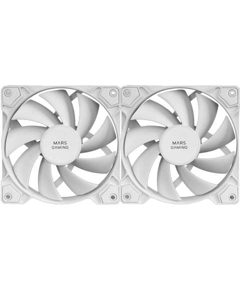 Mars Gaming MF PWMX2W Boitier PC Ventilateur 12 cm Neuf