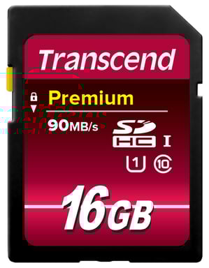 Transcend 16GB SDHC Classe 10 UHS-I 16GB NAND Classe 10