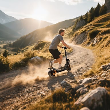 Patinete eléctrico todoterreno Ruitoo M5 Pro con batería de 48 V y 20,8 Ah