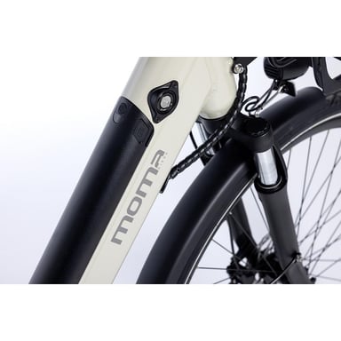 Bicicleta eléctrica urbana, Urb-e 28'', Aluminio SHIMANO 7V, Autonomia hasta 80km  &  Batería 36V 13Ah