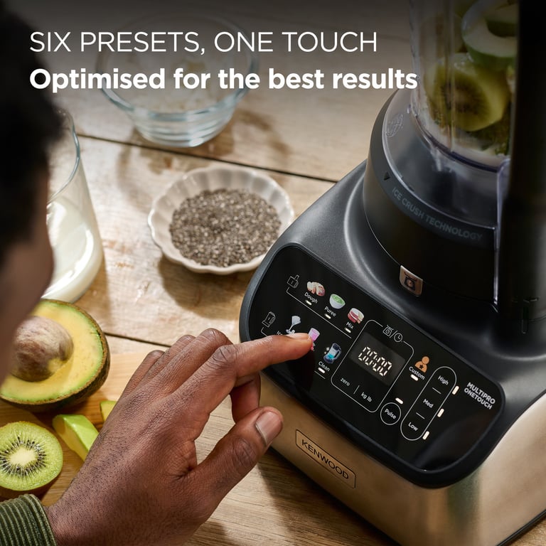 Robot Multifonction Kenwood MultiPro OneTouch FDM73.850SS – 1000 W, 12 Accessoires - vue 3
