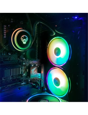 Spirit of Gamer Liquid Force 240 Caja PC, Refrigerador de Procesador líquido todo-en-uno 12 cm 1 pieza(s)