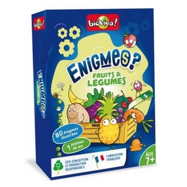 Jeu de société Egnimes : Fruits et Légumes à deviner