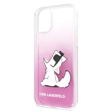 Custodia Karl Lagerfeld per iPhone 11 Pro rosa Choupette Fun