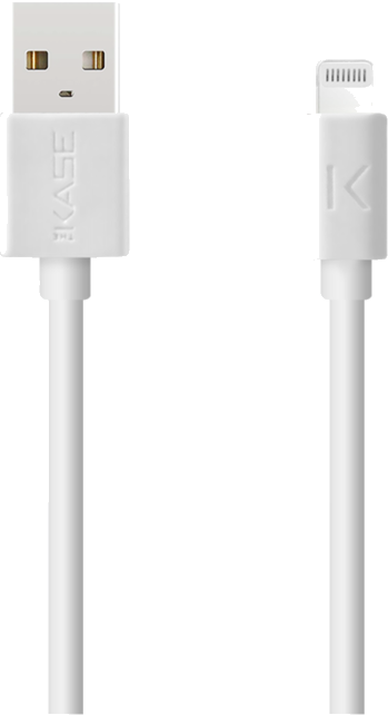 Câble Lightning certifié MFi Apple Charge Speed 3A charge/ sync (3M), Blanc  Lumineux