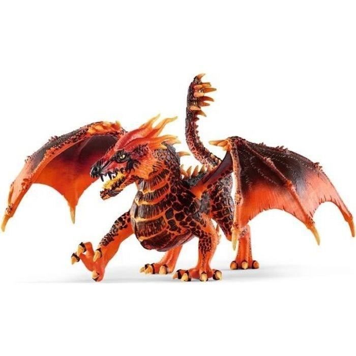 Dragon de lave Figurine dragon schleich avec des parties mobiles Dragon jouet de la collection créature ELDRADOR pour - vue 1
