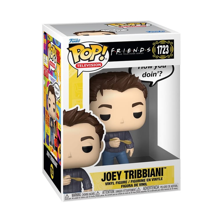 Figurine Funko Pop Sayings Friends S7 Joey - vue 2