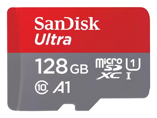 SanDisk Ultra 128 Go MicroSDXC UHS-I Classe 10 - Neuf