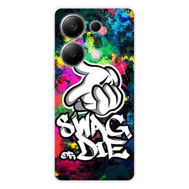 Coque en silicone - Compatible Xiaomi Redmi Note 13 Pro 4G - design swag or die