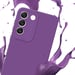 Coque pour Samsung Galaxy S22 en FLUID VIOLET MAT Housse de protection Étui en silicone TPU flexible