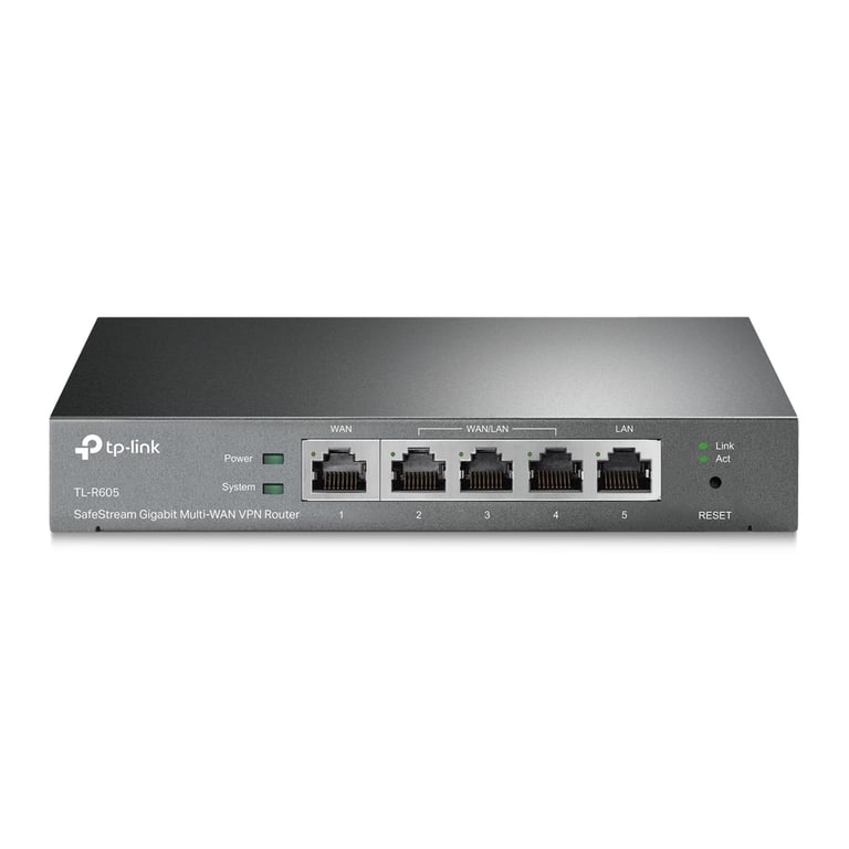 TP Link TL R605 Routeur connecté Gigabit Ethernet Neuf