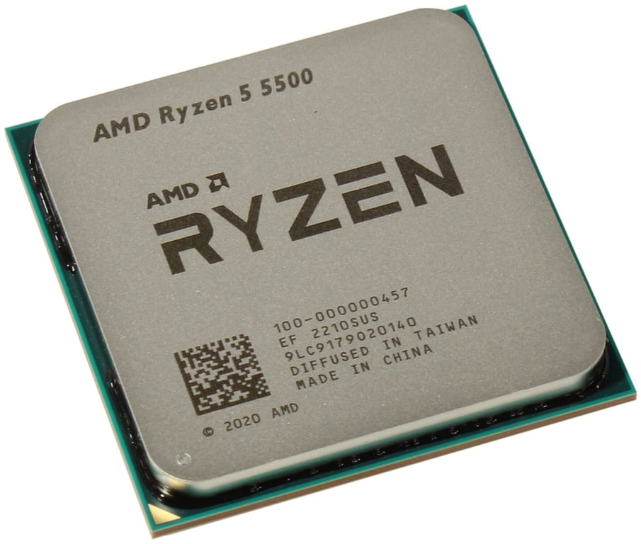 AMD Ryzen 5 5500 3.6GHz16MoAM4Tray - vue 5