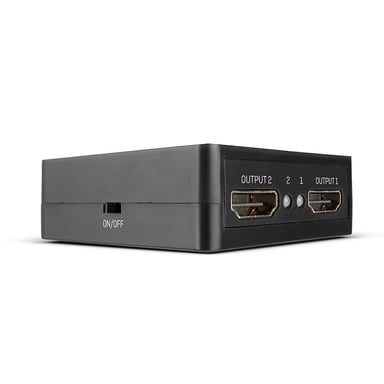 Splitter HDMI 18g a 2 porte, compatto