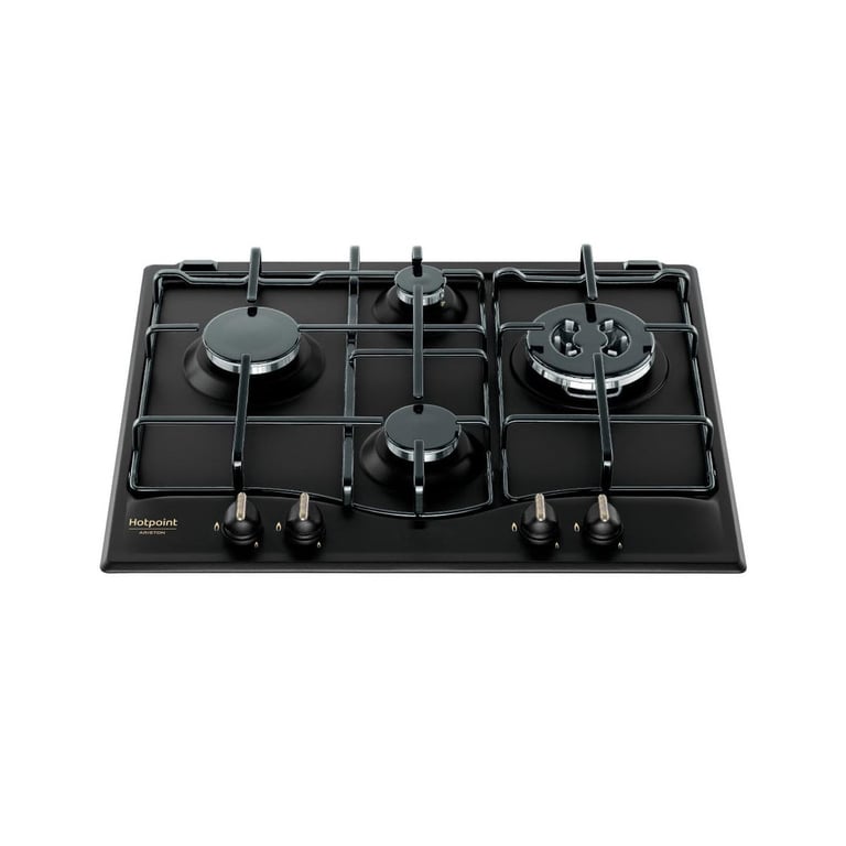 Table de Cuisson Gaz Hotpoint Ariston PCN 640 T (AN) R/HA – 4 Brûleurs - vue 2