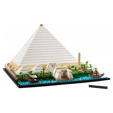 Modello di architettura LEGO® 21058 - La Grande Piramide di Giza