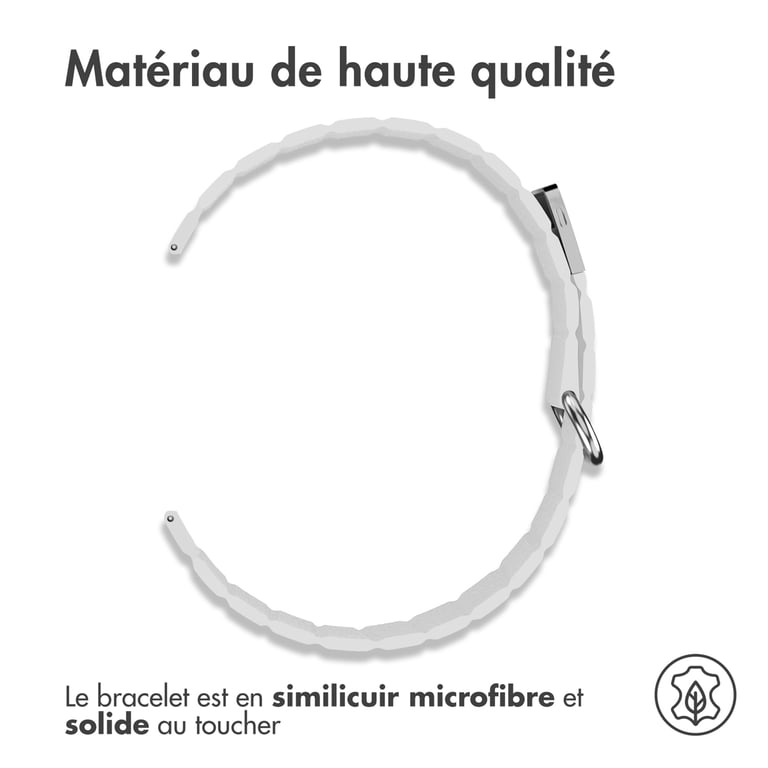 Bracelet imoshion 22mm Cuir Magnétique - vue 6