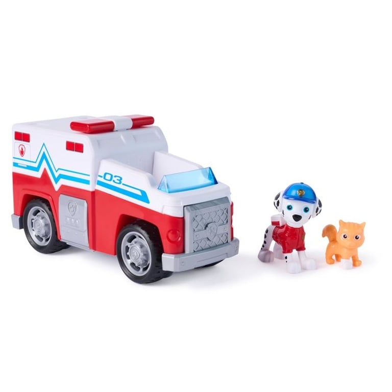 Véhicule + Figurine Paw Patrol Search & Rescue Marcus Pat'patrouille - vue 5