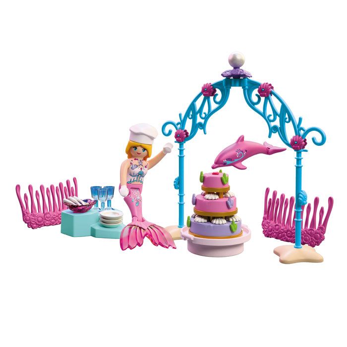 Playmobil Fantasy & Magic 72108 Sirène cadeaux & animaux marins - vue 5