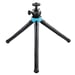Trépied ''FlexPro'' pour smartphone, GoPro et appareils photo, 27cm,bleu