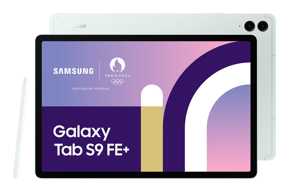 Galaxy Tab S9 FE+ 12.4 , 256 Go, Vert - Bon état