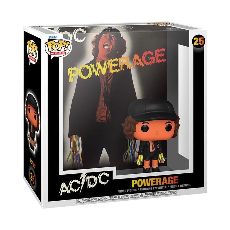 ACDC Figurine POP! Albums Powerage 9 cm - vue 3