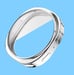 Custodia protettiva in TPU nera da 40 mm per compatible with Samsung Galaxy Watch 8 Silver S