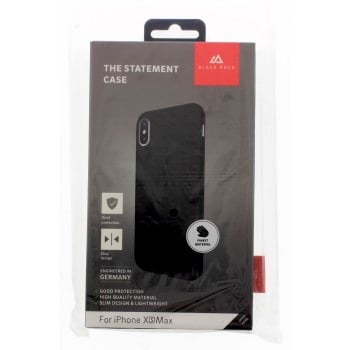 Funda protectora ''The Statement'' para Apple iPhone Xs Max, Negro