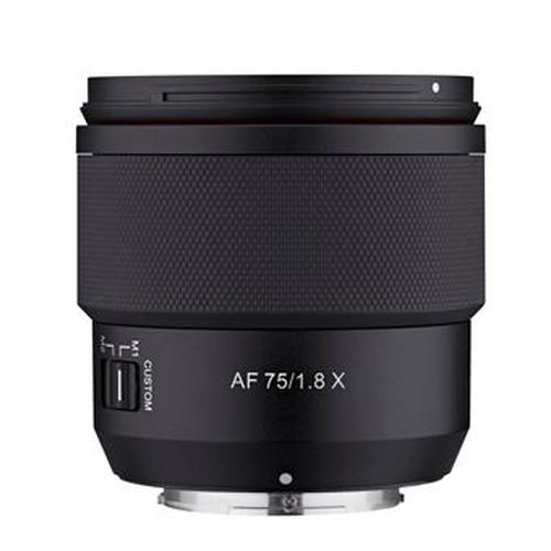 Samyang Objectif hybride AF 75mm f1.8 pour Fuji X Neuf - vue 1